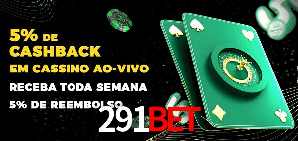 Promoções do cassino ao Vivo 291bet